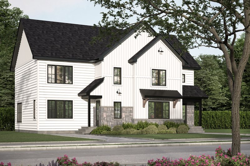 Dream House Plan - Country Exterior - Front Elevation Plan #23-2807