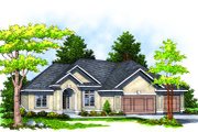 Traditional Style House Plan - 3 Beds 2 Baths 2007 Sq/Ft Plan #70-280 