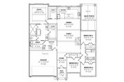 Farmhouse Style House Plan - 4 Beds 2.5 Baths 2324 Sq/Ft Plan #1096-92 