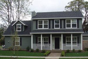 Cape Cod designed home, elevation