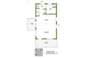 Traditional Style House Plan - 0 Beds 1 Baths 499 Sq/Ft Plan #1106-22 Floor 