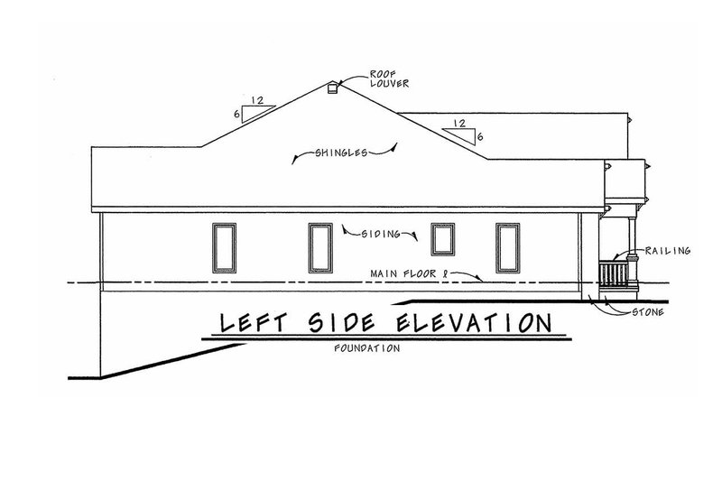 Dream House Plan - Exterior - Other Elevation for European House Plan #20-1820 - 3 bed, 4 bath