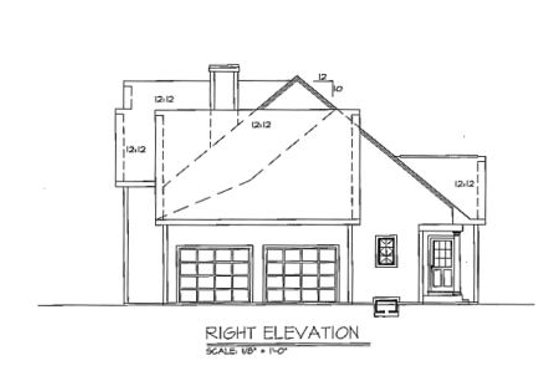 Exterior - Other Elevation 1 for Country House Plan #312-621 - 3 bed, 2.5 bath