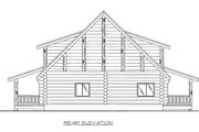 Log Style House Plan - 1 Beds 1 Baths 2587 Sq/Ft Plan #117-601 
