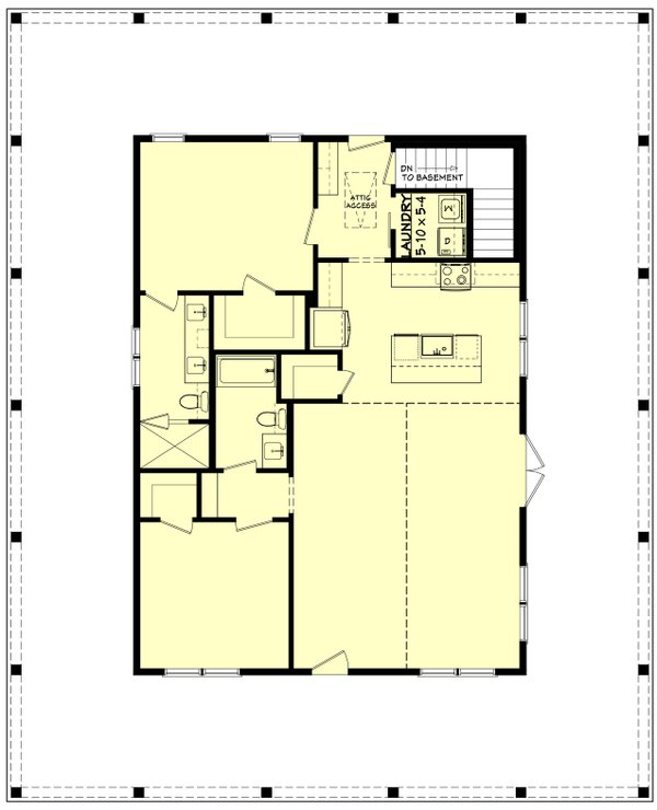 Home Plan - Barndominium Floor Plan - Other Floor Plan #430-359