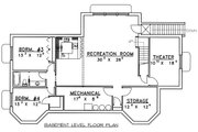 Country Style House Plan - 4 Beds 3.5 Baths 4022 Sq/Ft Plan #117-522 