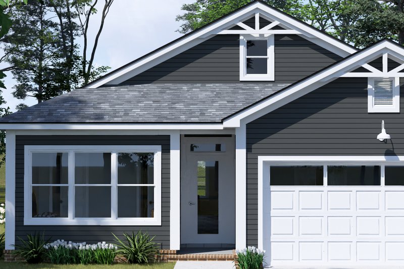 Architectural House Design - Exterior - Other Elevation for Cottage House Plan #513-2425 - 3 bed, 2 bath
