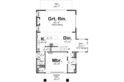 Modern Style House Plan - 2 Beds 2 Baths 2013 Sq/Ft Plan #455-587 