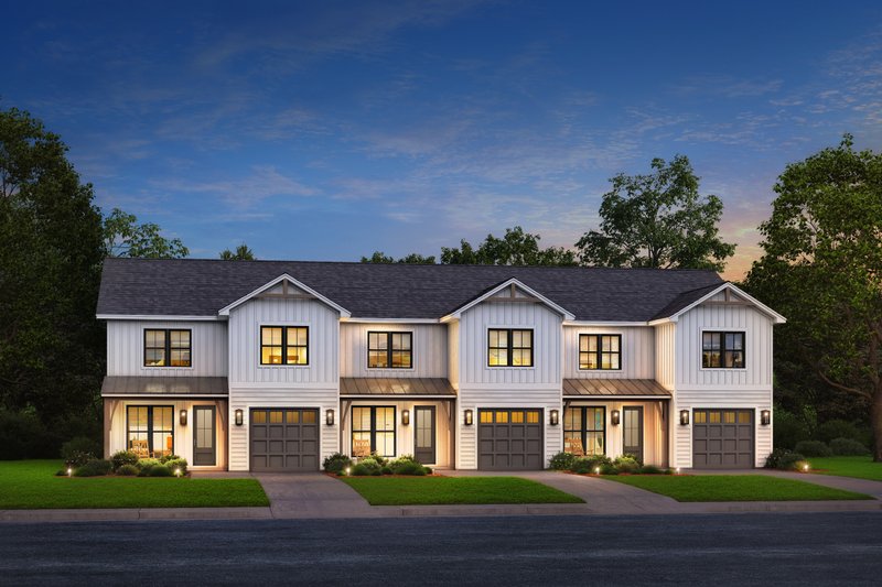 Architectural House Design - Farmhouse Exterior - Front Elevation Plan #430-373