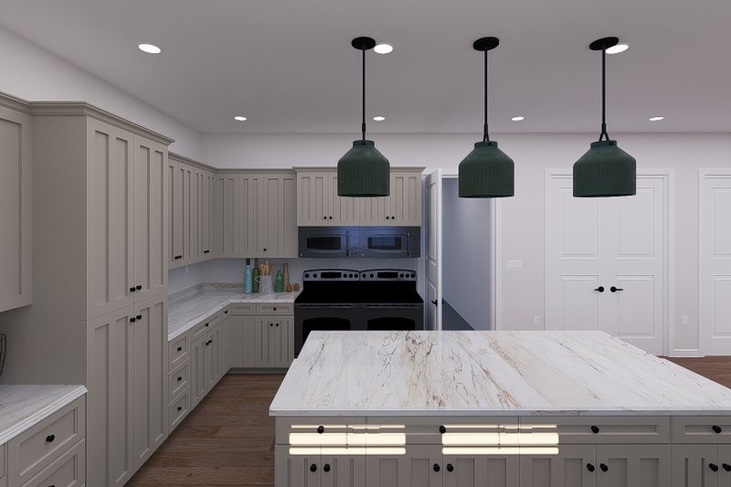 House Design - Interior - Kitchen 1 for Farmhouse House Plan #1060-347 - 4 bed, 4.5 bath