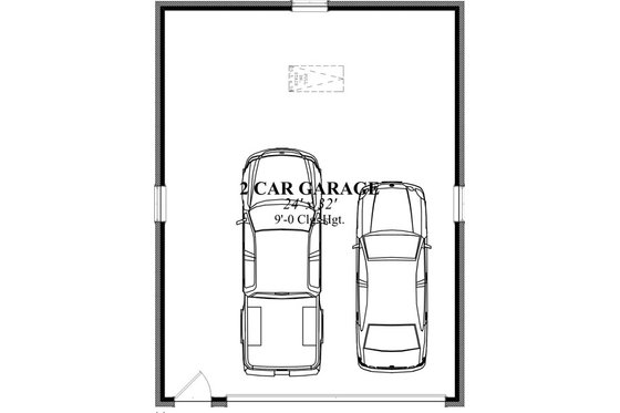 Floor Plan - Main Floor for Traditional House Plan #63-335, 0 bath