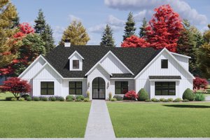 Farmhouse Exterior - Front Elevation Plan #1096-153