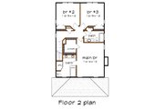 Craftsman Style House Plan - 3 Beds 2.5 Baths 1986 Sq/Ft Plan #79-301 