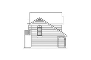 Exterior - Other Elevation for Traditional House Plan #57-165 - 1 bed, 1 bath