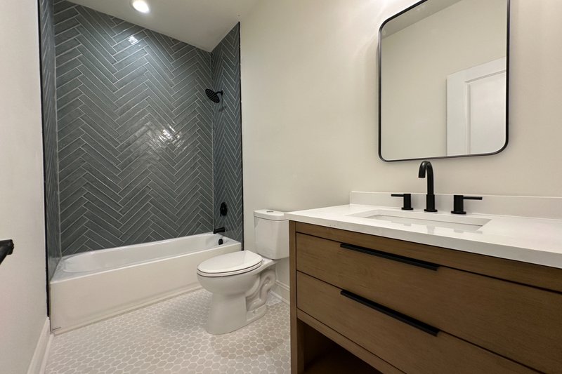 Architectural House Design - Interior - Bathroom for Farmhouse House Plan #44-292 - 3 bed, 2 bath