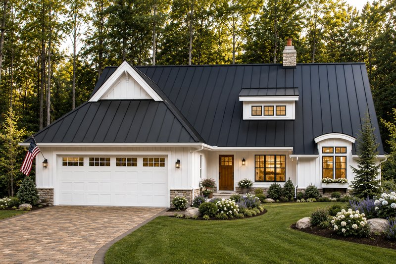 Architectural House Design - Exterior - Front Elevation 5 for Farmhouse House Plan #928-431 - 3 bed, 2.5 bath