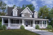 Country Style House Plan - 4 Beds 2.5 Baths 2482 Sq/Ft Plan #929-1203 Exterior 
