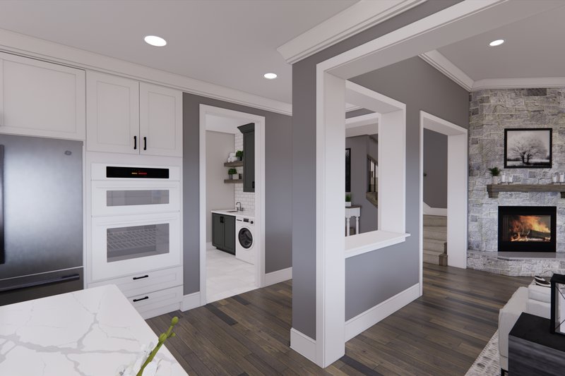 House Plan Design - Interior - Kitchen for Country House Plan #51-1567 - 3 bed, 2.5 bath