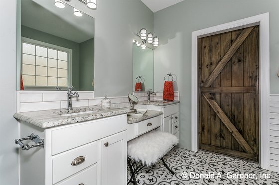 Interior - Master Bathroom for Country House Plan #929-522 - 3 bed, 2.5 bath