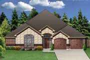 Traditional Style House Plan - 3 Beds 2 Baths 2470 Sq/Ft Plan #84-370 