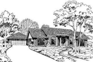 Traditional Exterior - Front Elevation Plan #312-556