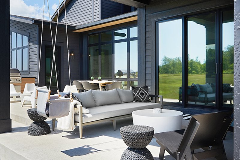 Home Plan - Exterior - Outdoor Living for Contemporary House Plan #928-372 - 4 bed, 3.5 bath