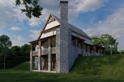 Country Style House Plan - 3 Beds 4.5 Baths 3307 Sq/Ft Plan #17-3380 