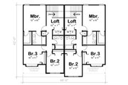 Modern Style House Plan - 3 Beds 2.5 Baths 3056 Sq/Ft Plan #20-2555 