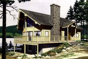 Bungalow Style House Plan - 3 Beds 2 Baths 1933 Sq/Ft Plan #320-155 
