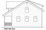 Cottage Style House Plan - 2 Beds 1.5 Baths 777 Sq/Ft Plan #915-1 
