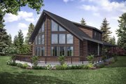 Cottage Style House Plan - 3 Beds 2 Baths 2060 Sq/Ft Plan #124-1130 