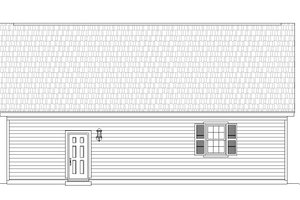 Exterior - Other Elevation 1 for Country House Plan #932-132, 0 bath
