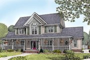 Country Style House Plan - 4 Beds 2.5 Baths 2433 Sq/Ft Plan #11-121 