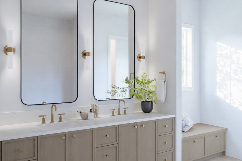 Dream House Plan - Interior - Master Bathroom for Farmhouse House Plan #1114-21 - 4 bed, 4.5 bath