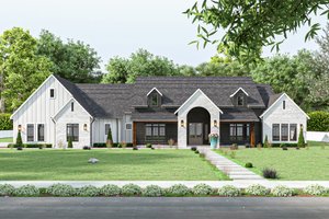 Farmhouse Exterior - Front Elevation Plan #1112-3