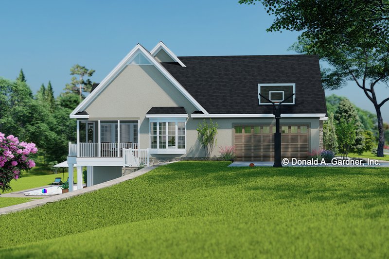 Home Plan - Exterior - Other Elevation for Traditional House Plan #929-503 - 4 bed, 3 bath