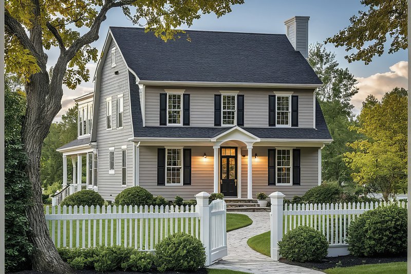Dream House Plan - Colonial Photo Plan #137-259