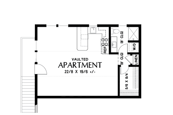 Floor Plan - Other Floor for Farmhouse House Plan #48-996 - 4 bed, 3.5 bath