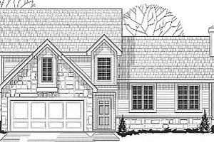 Traditional Exterior - Front Elevation Plan #67-636