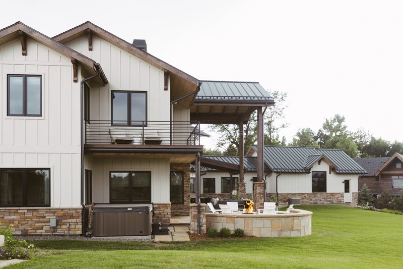 House Blueprint - Exterior - Other Elevation 1 for Farmhouse House Plan #1042-22 - 5 bed, 5 bath