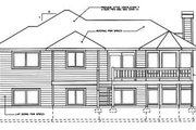 Traditional Style House Plan - 5 Beds 3 Baths 2409 Sq/Ft Plan #90-402 