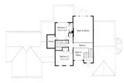 European Style House Plan - 3 Beds 2.5 Baths 2915 Sq/Ft Plan #51-145 