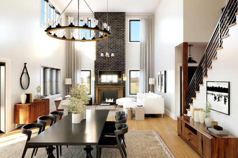 Architectural House Design - Interior - Other 1 for Barndominium House Plan #1064-375 - 5 bed, 6 bath