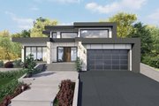 Modern Style House Plan - 3 Beds 3.5 Baths 3469 Sq/Ft Plan #1101-12 