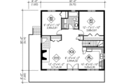 Ranch Style House Plan - 2 Beds 2 Baths 1920 Sq/Ft Plan #25-1070 
