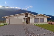 Ranch Style House Plan - 3 Beds 2 Baths 1491 Sq/Ft Plan #489-1 