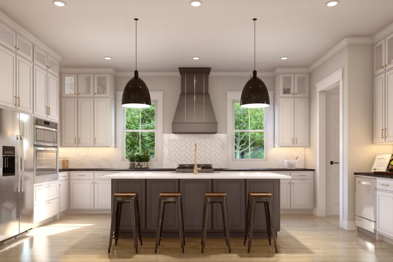 House Plan Design - Interior - Kitchen 1 for Farmhouse House Plan #430-260 - 4 bed, 3.5 bath
