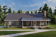 Farmhouse Style House Plan - 3 Beds 2.5 Baths 2089 Sq/Ft Plan #1117-16 Exterior 