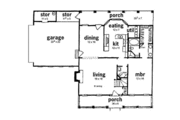 Country Style House Plan - 4 Beds 2.5 Baths 2275 Sq/Ft Plan #36-199 