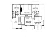 Craftsman Style House Plan - 4 Beds 3 Baths 3126 Sq/Ft Plan #413-101 